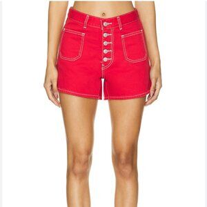 Levi's 80s Red Shorts